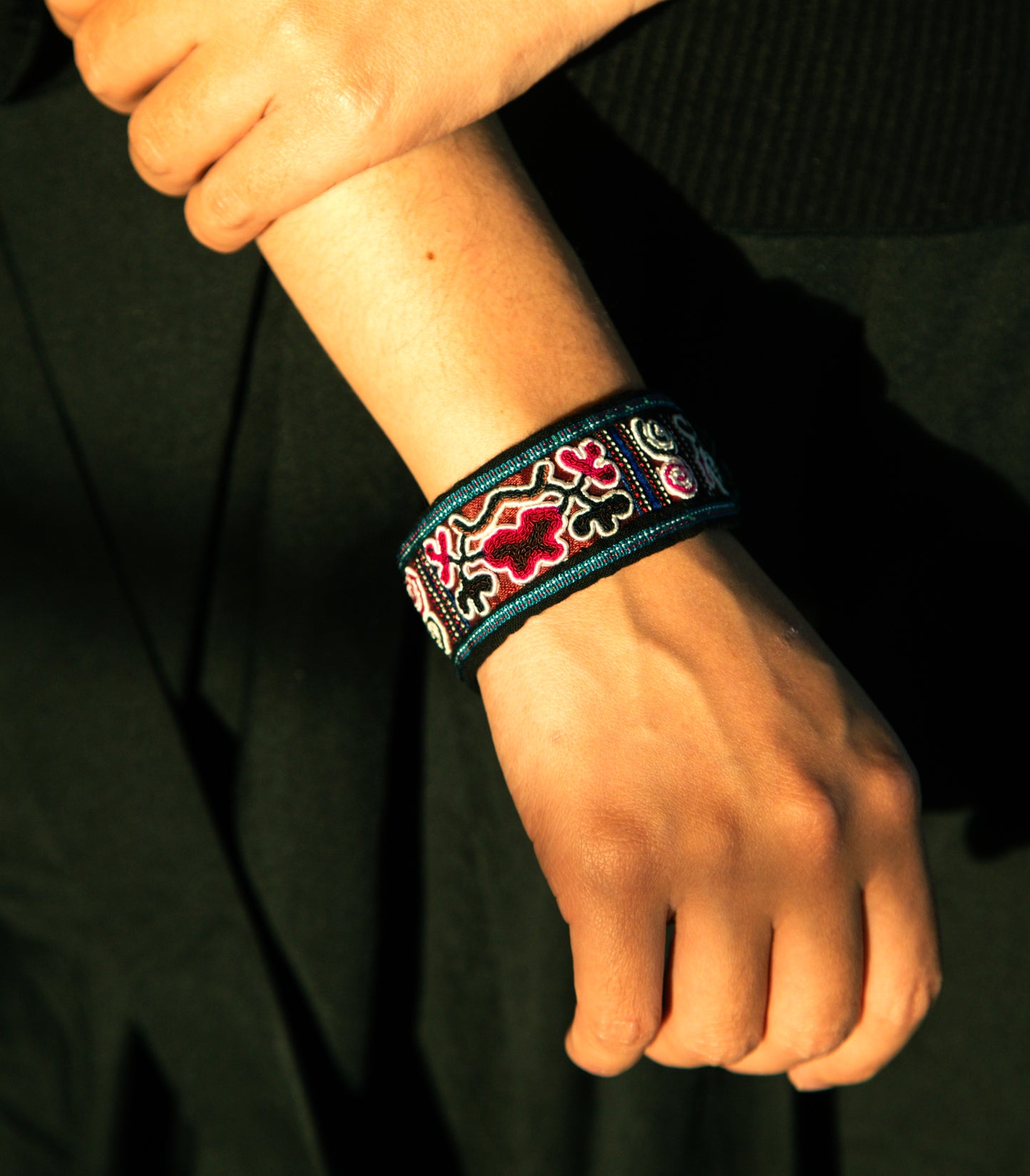 Embroidered Bracelet — No. 05