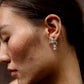 Disc Link Earrings