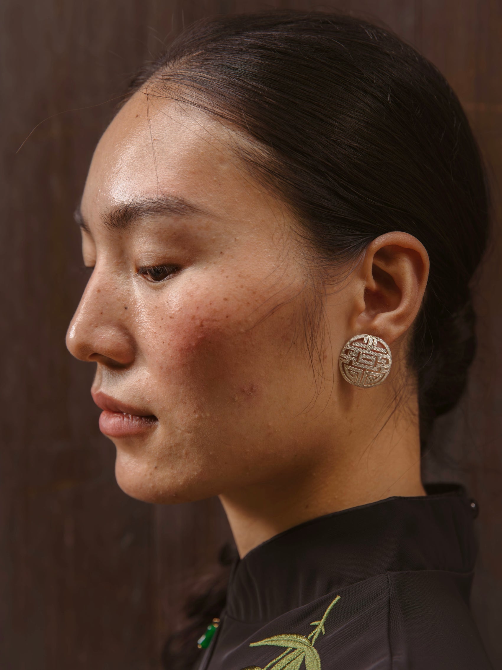 Longevity Form Earrings