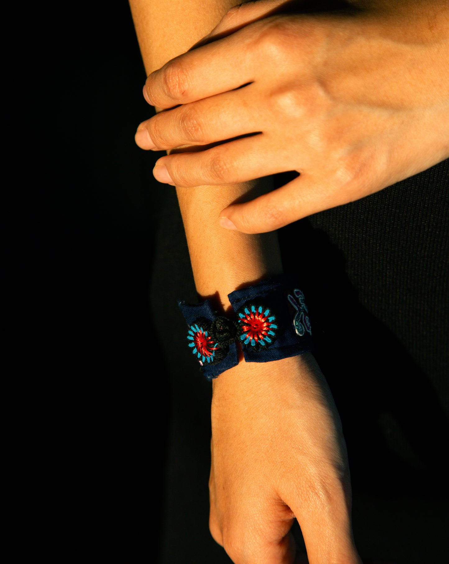 Embroidered Bracelet — No. 01
