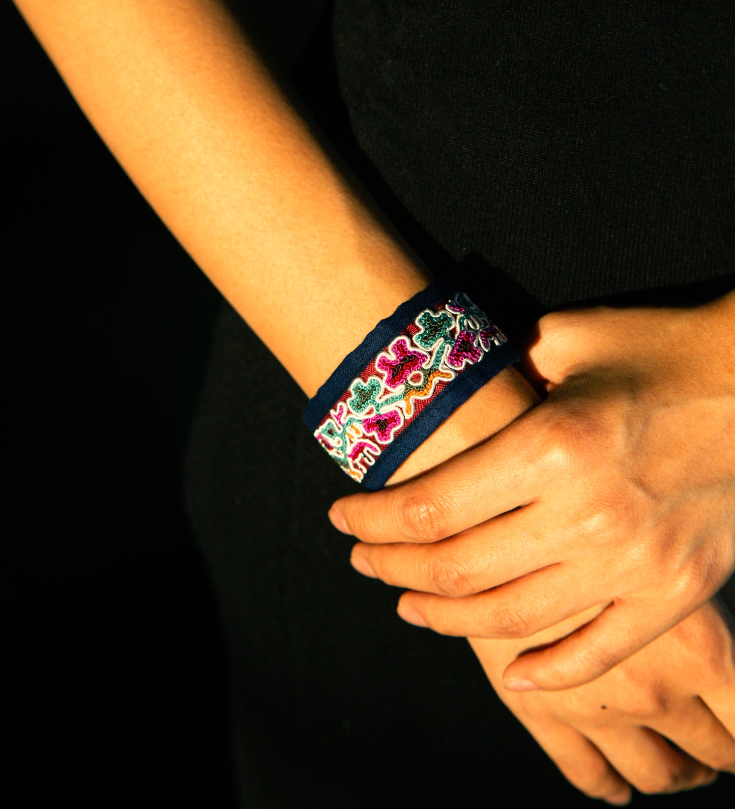 Embroidered Bracelet — No. 01