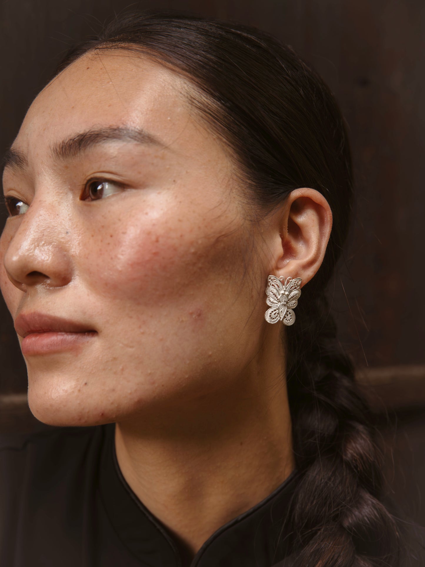 Filigree Butterfly Earrings