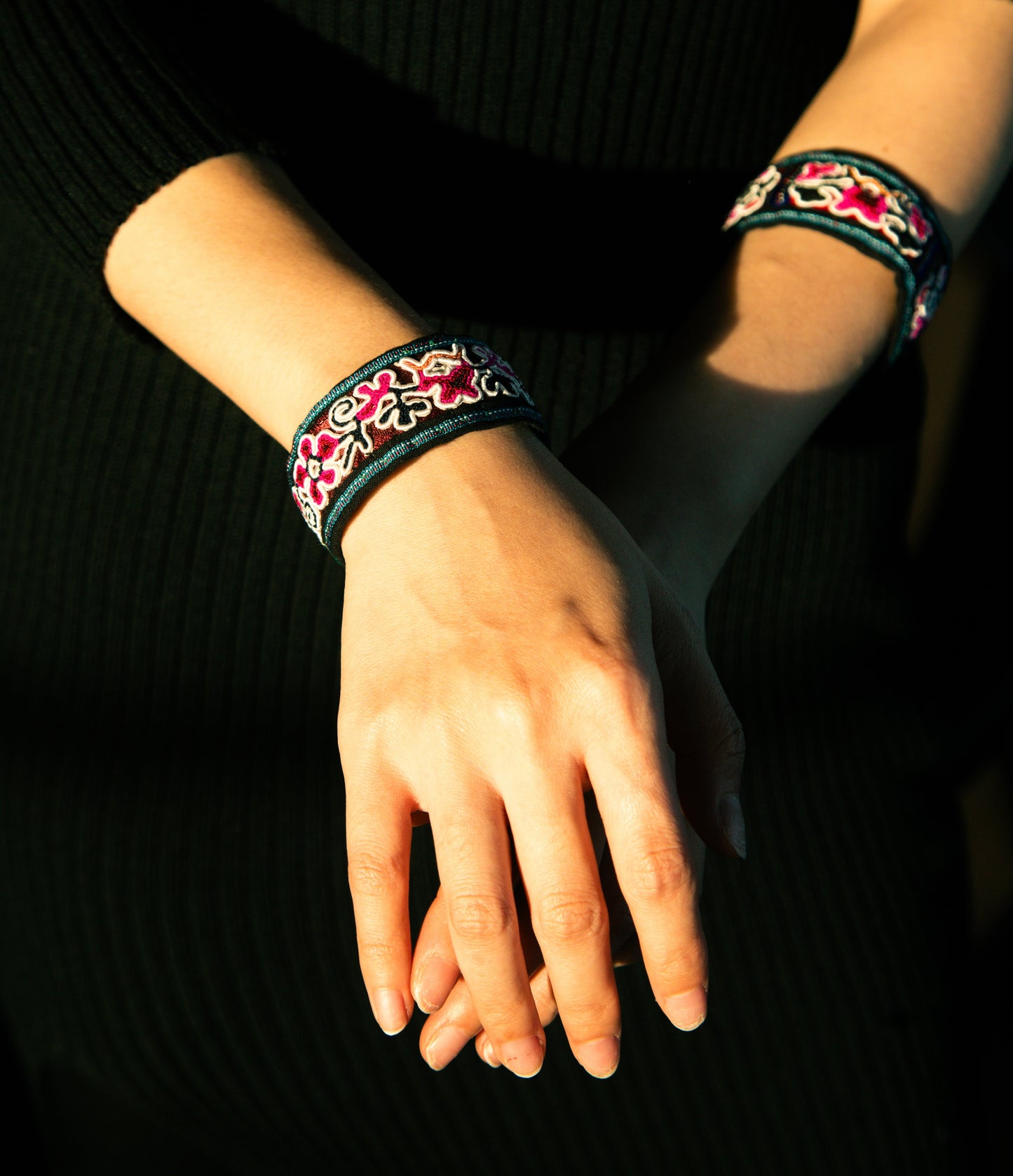 Embroidered Bracelet — No. 04