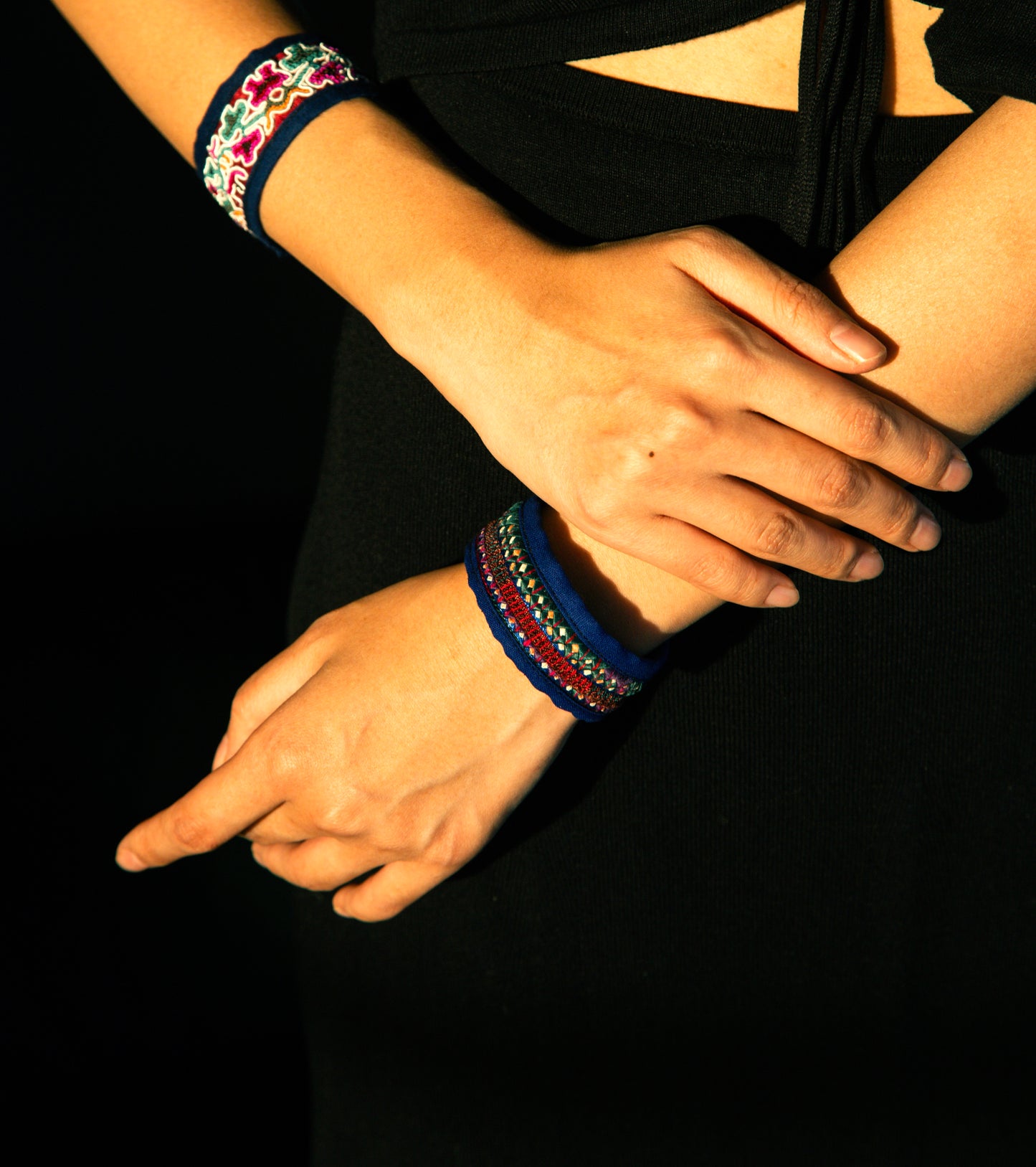 Embroidered Bracelet — No. 10