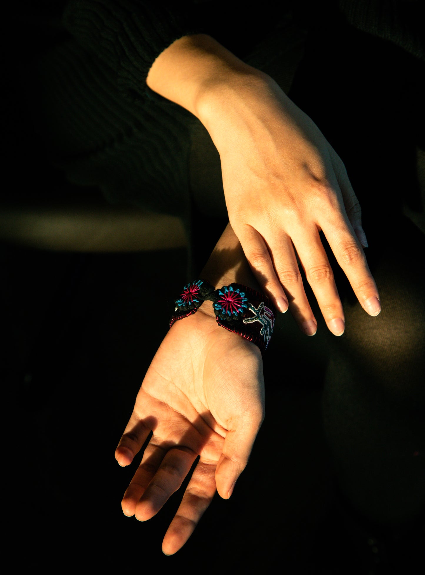 Embroidered Bracelet — No. 02