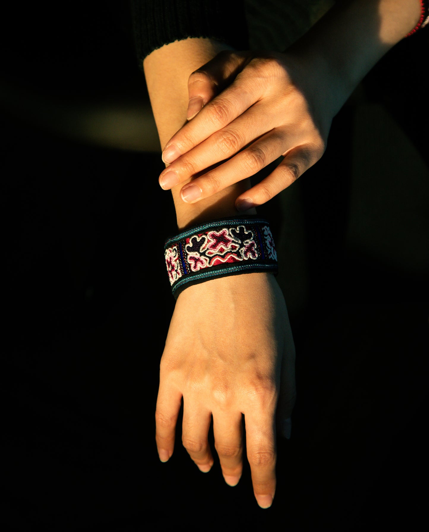 Embroidered Bracelet — No. 03