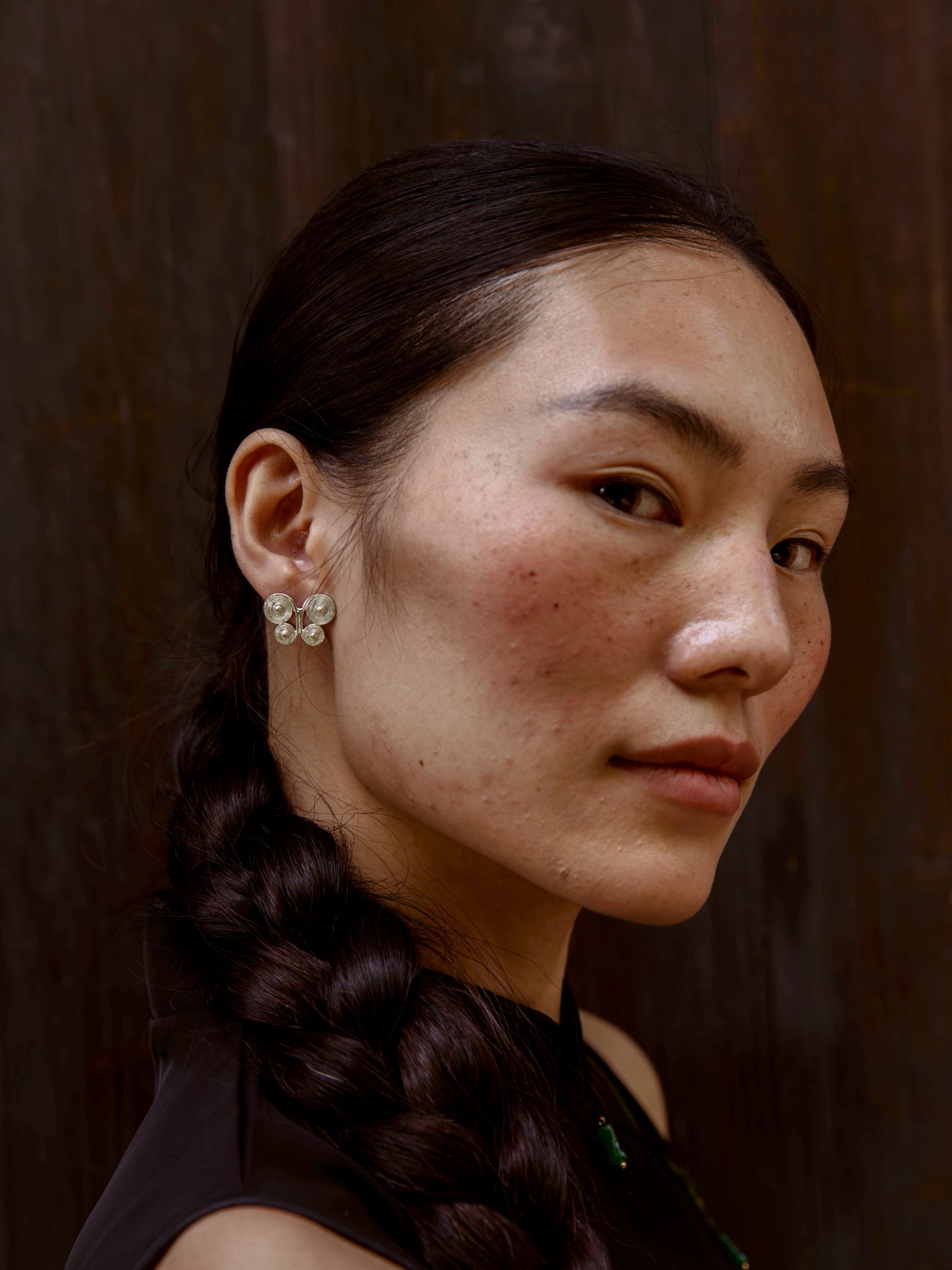 Disc Cluster Earrings