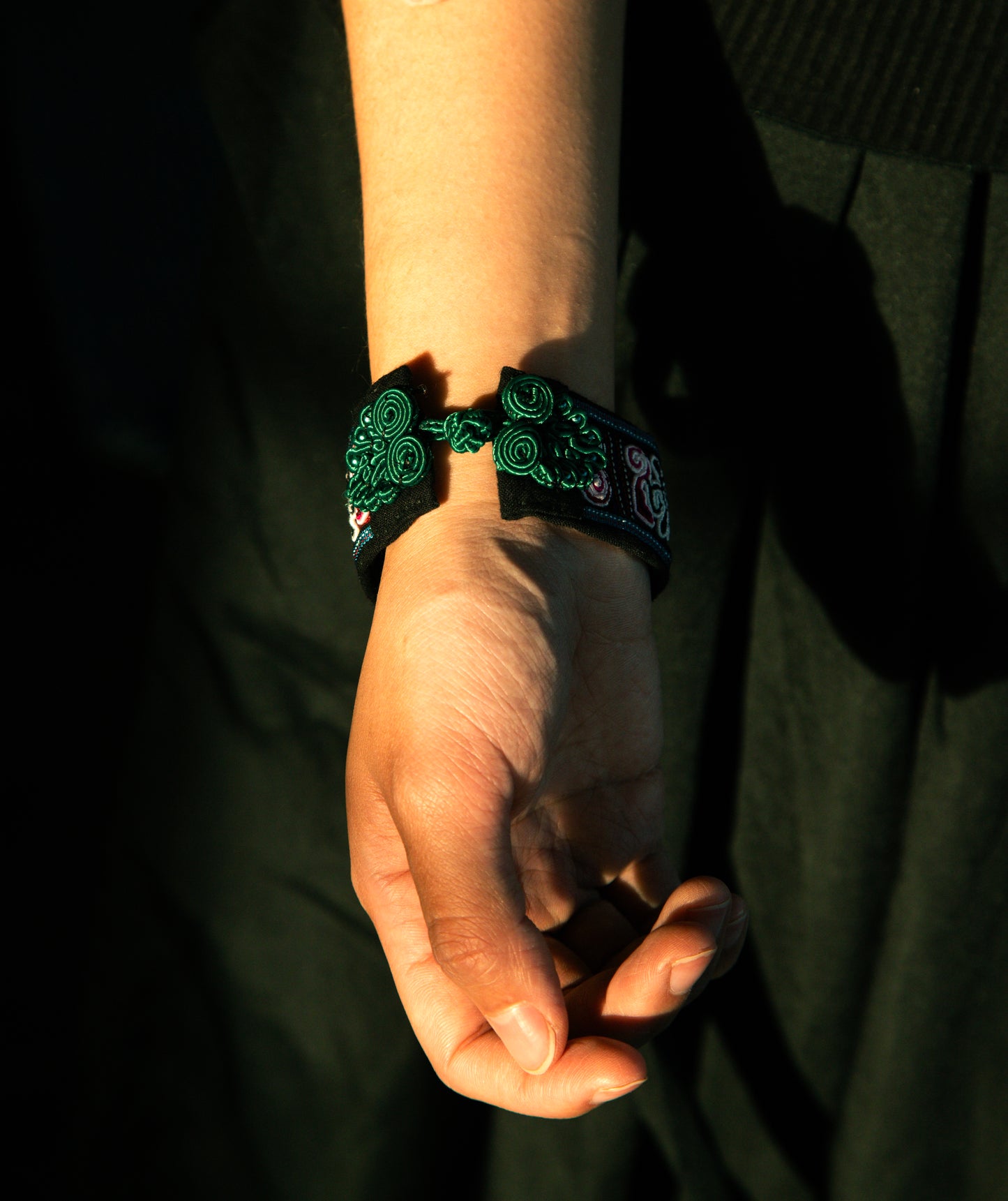 Embroidered Bracelet — No. 05