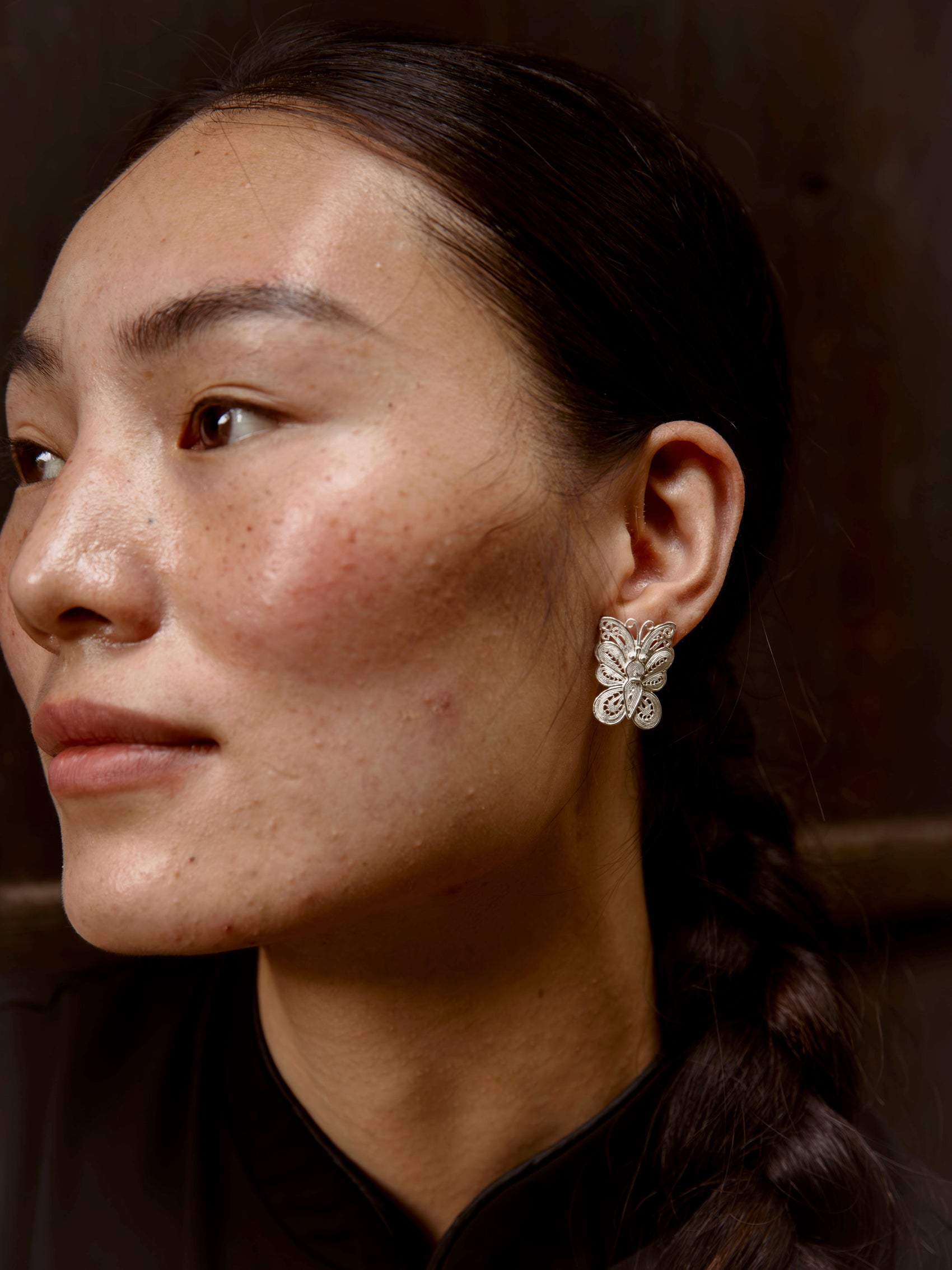 Butterfly Filigree Earrings