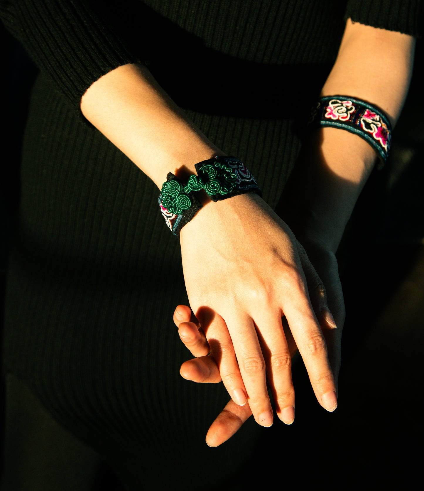 Embroidered Bracelet — No. 04