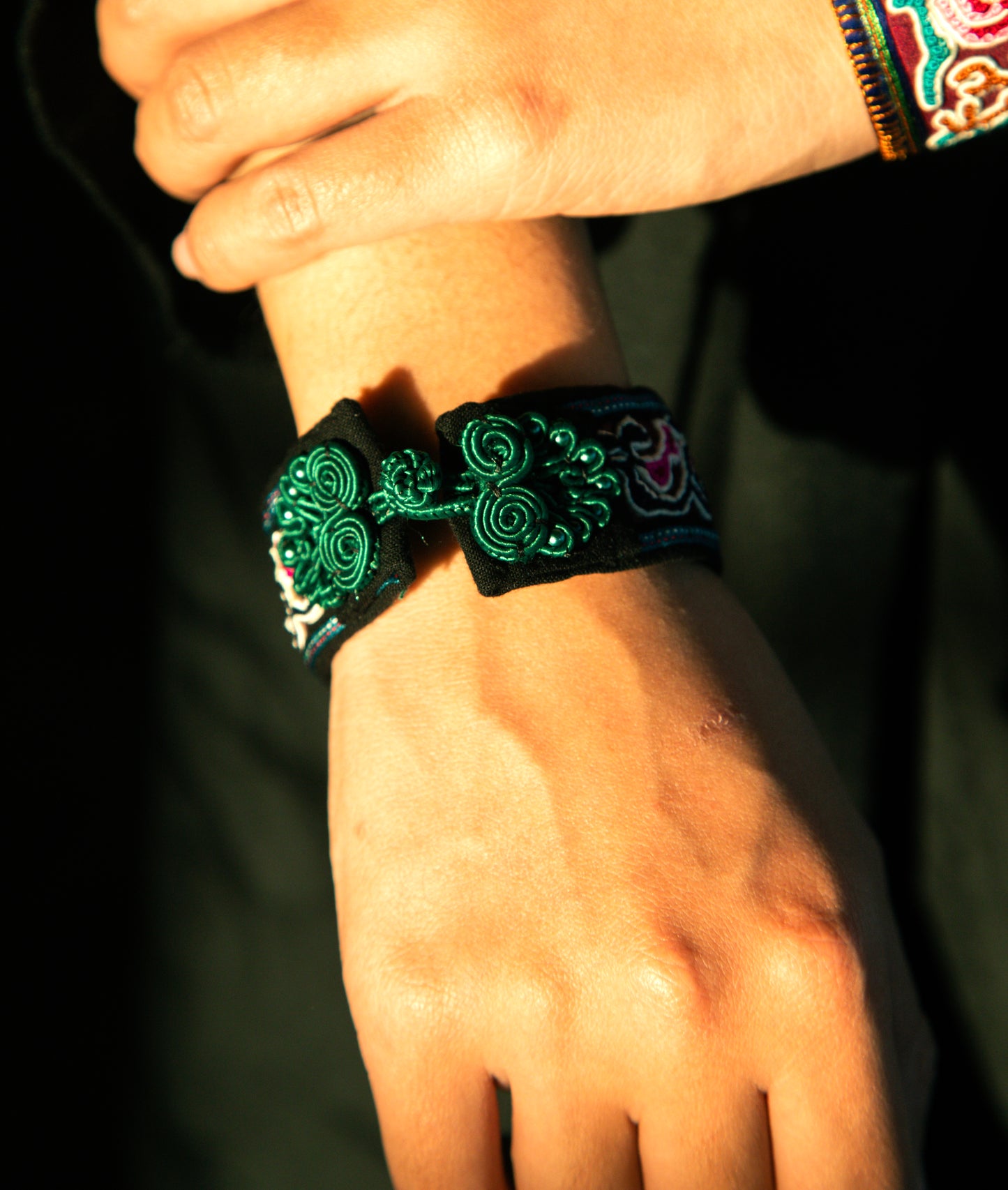 Embroidered Bracelet — No. 06