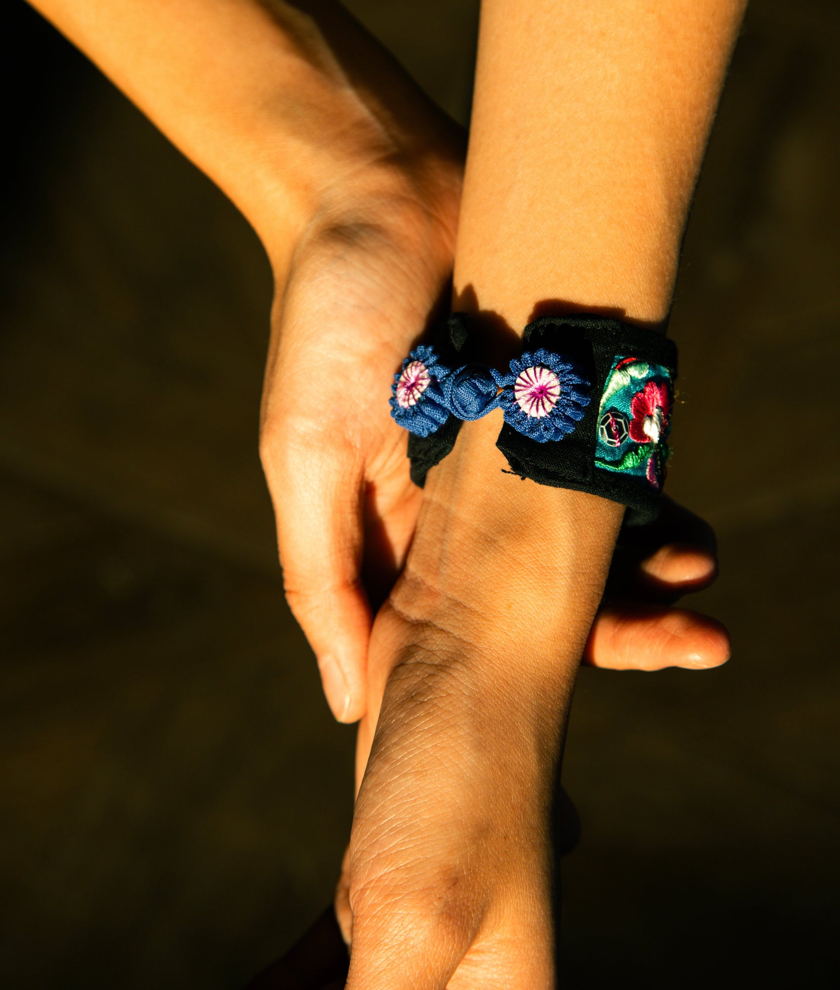 Embroidered Bracelet — No. 11