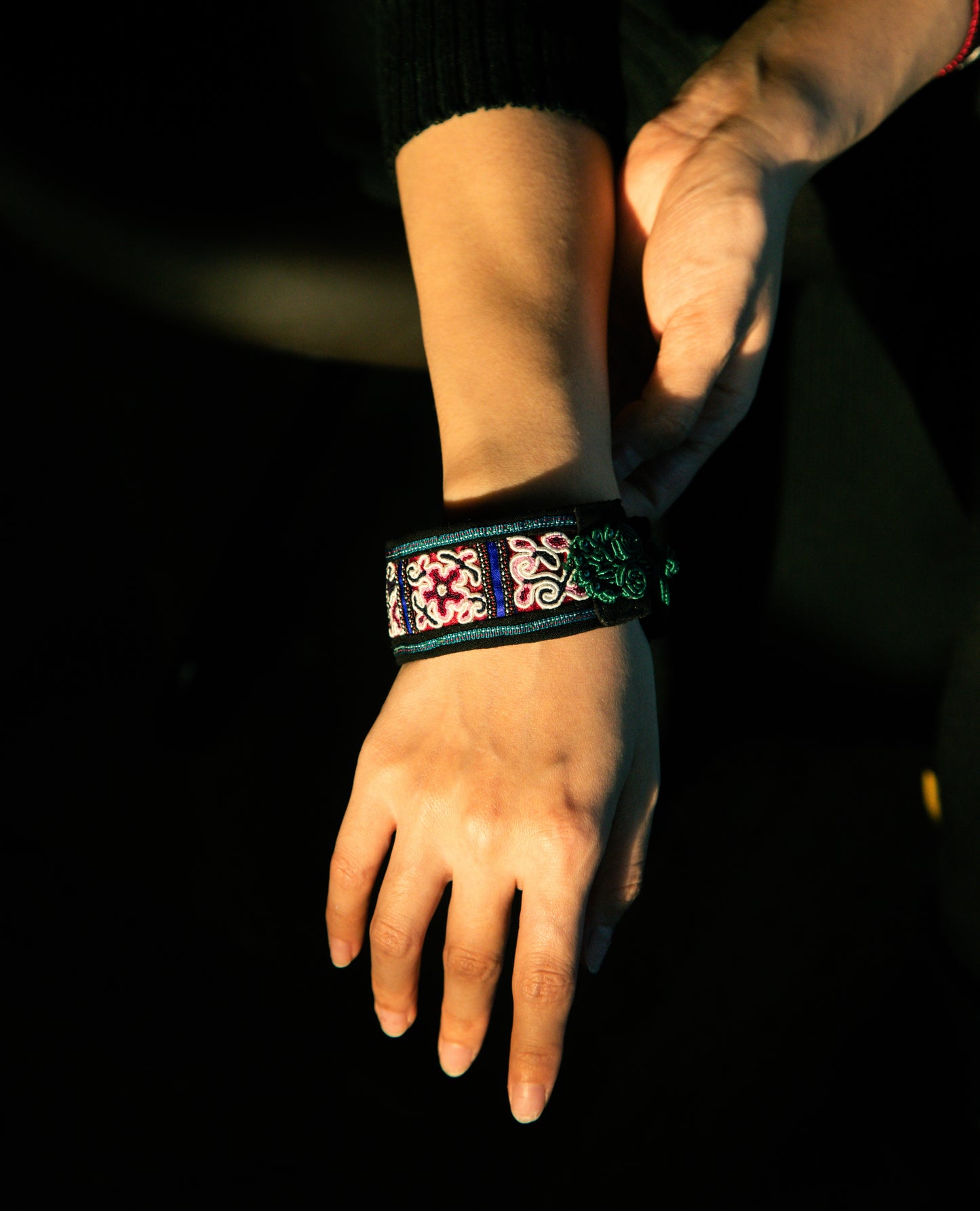 Embroidered Bracelet — No. 03