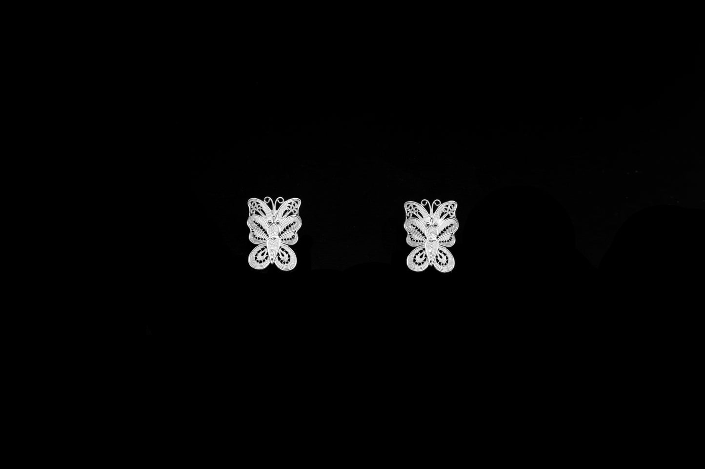 Filigree Butterfly Earrings