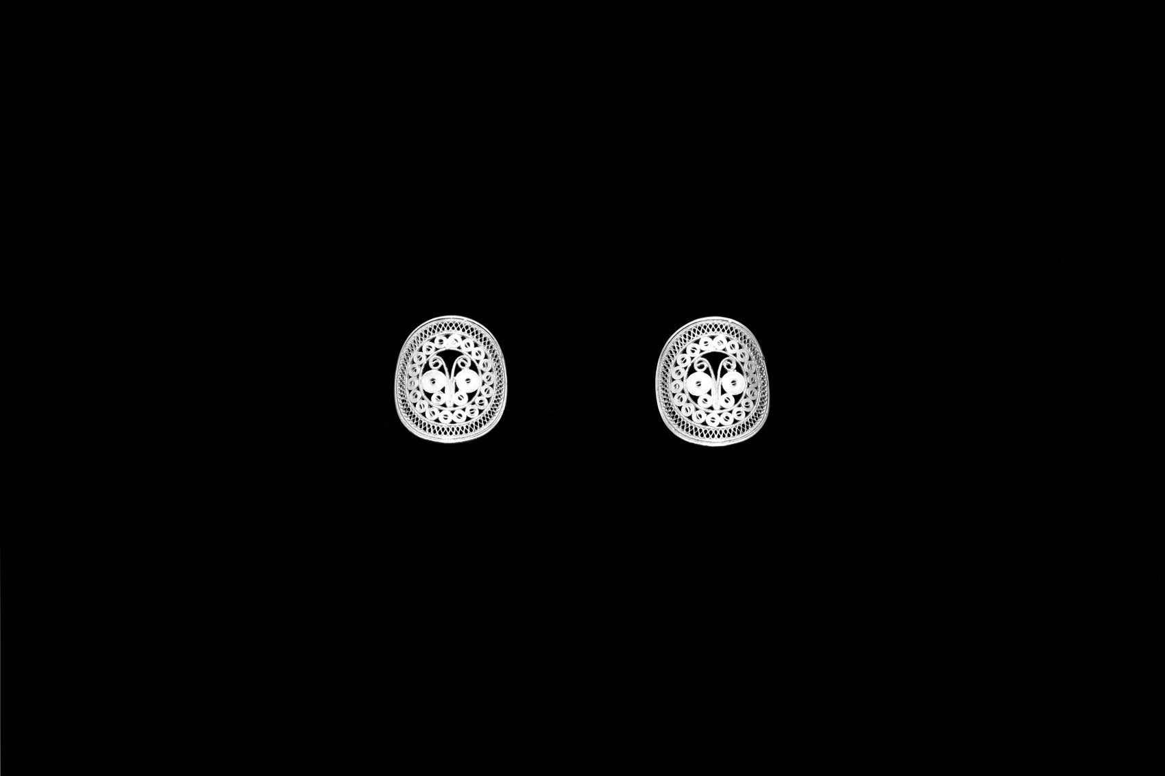 Butterfly Concentric Earrings