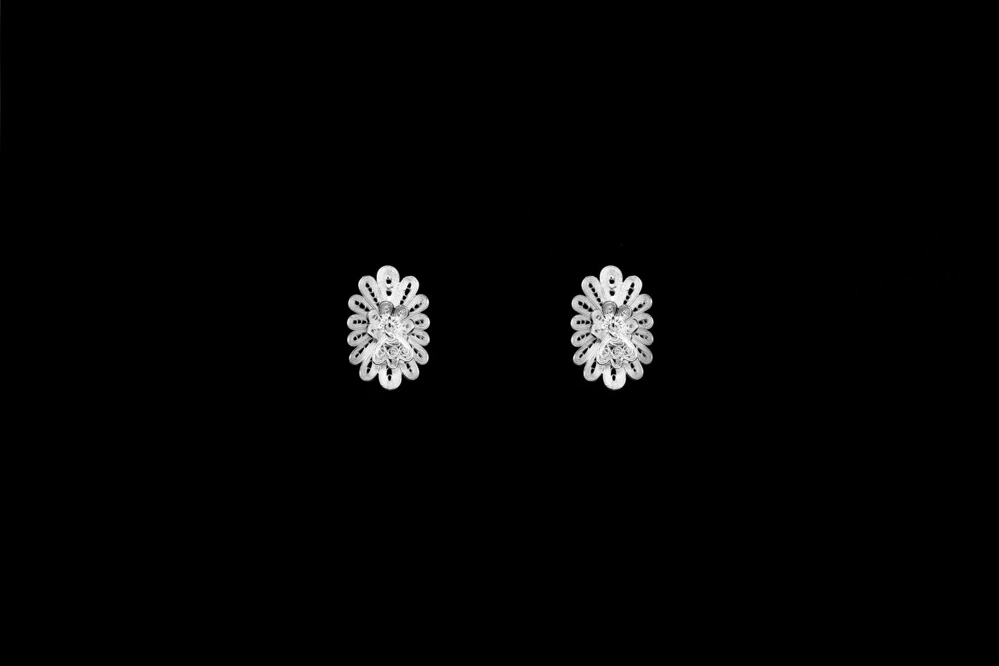 Flame Cluster Earrings