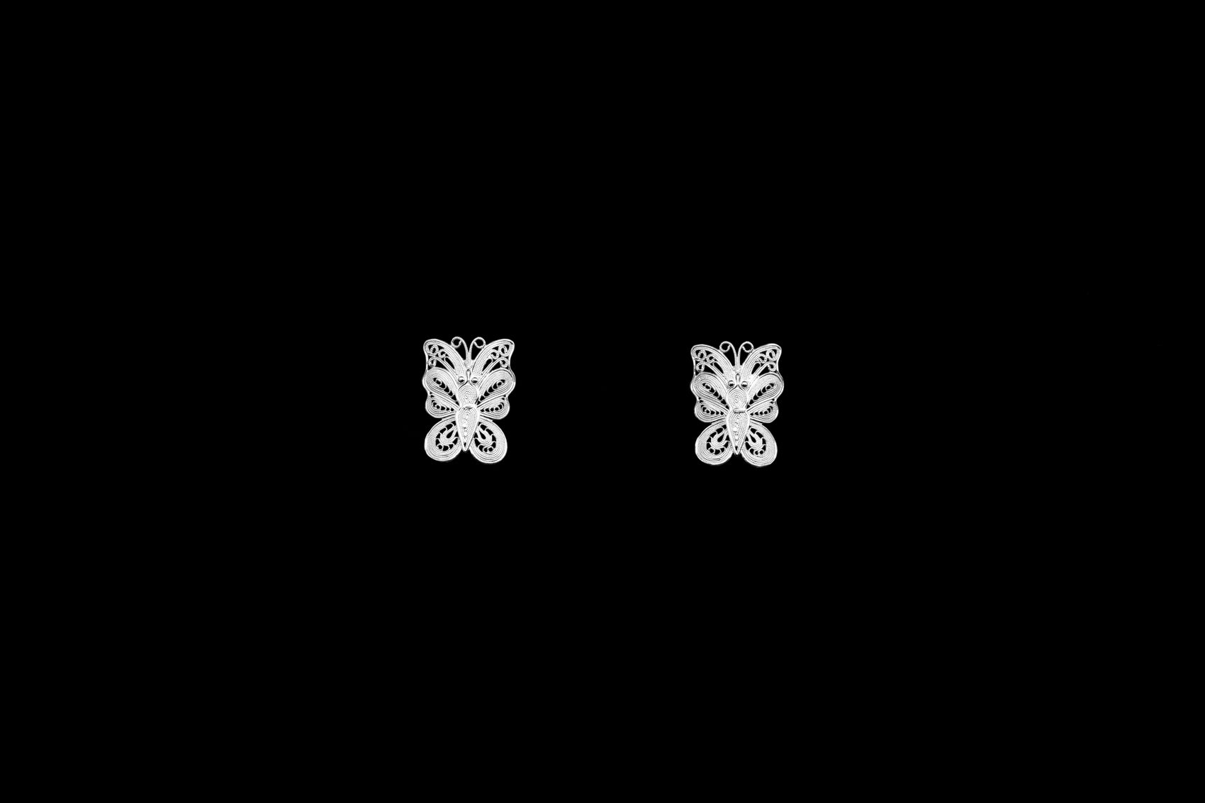 Butterfly Filigree Earrings