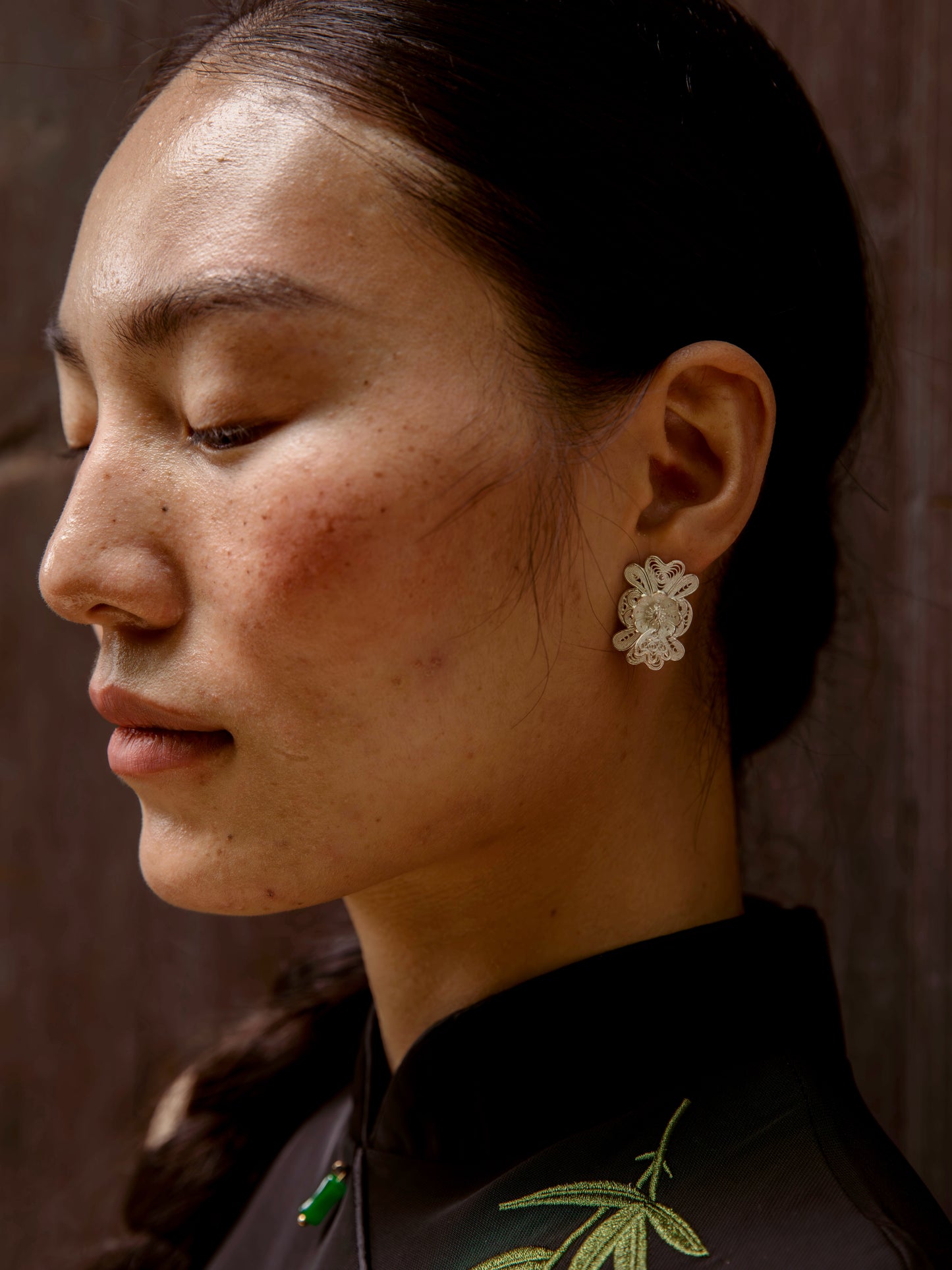 Floral Cluster Earrings