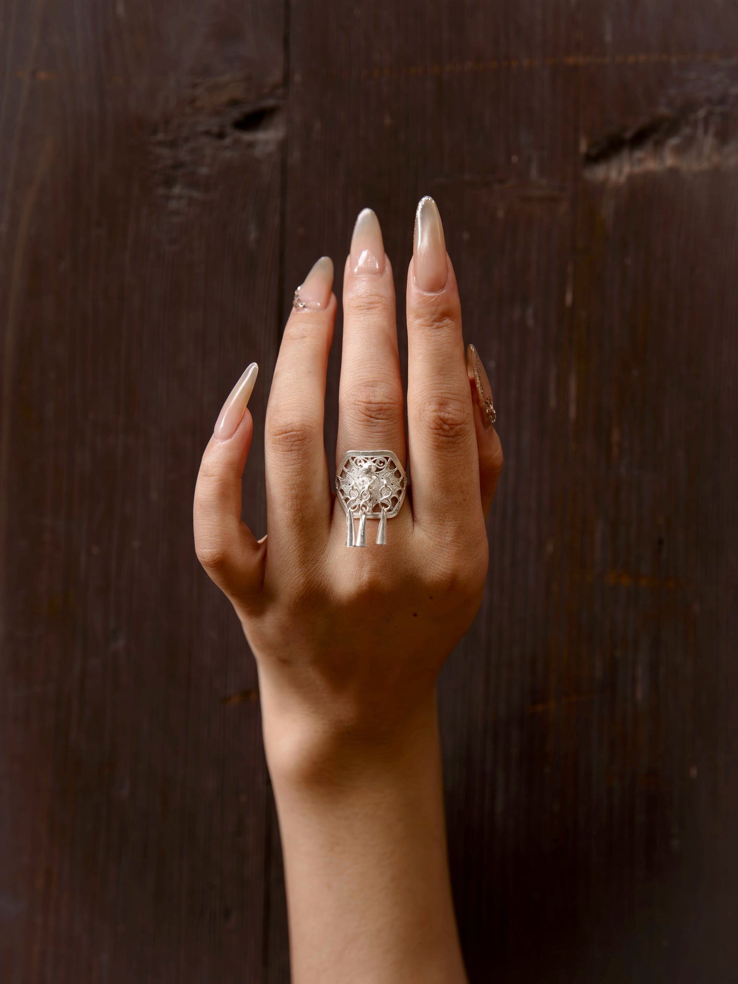 Bat Frame Ring